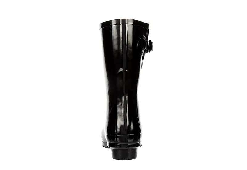 London Fog Womens Piccadilly Rain Boot - Black 5 London Fog Womens Piccadilly Rain Boot - Black - Image 5