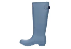Hunter Boots Llc Womens Original Back Adj Rain Boot - Blue -Women Shoes Store US 01 302430 03