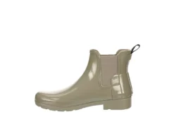 Hunter Boots Llc Womens Original Refined Chelsea Gloss Rain Boot - Taupe -Women Shoes Store US 01 302442 03