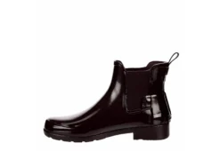 Hunter Boots Llc Womens Original Refined Chelsea Gloss Rain Boot - Wine -Women Shoes Store US 01 302444 03