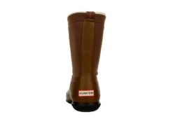 Hunter Boots Llc Womens Original Roll Top Sherpa Rain Boot - Tan -Women Shoes Store US 01 302446 04
