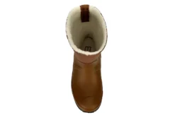 Hunter Boots Llc Womens Original Roll Top Sherpa Rain Boot - Tan -Women Shoes Store US 01 302446 05