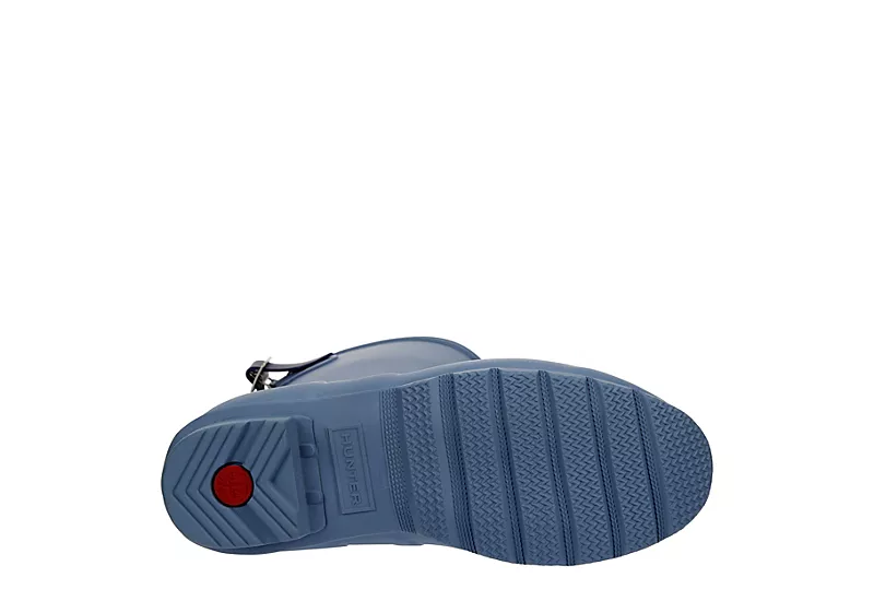 Hunter Boots Llc Womens Original Back Adj Rain Boot - Blue 7 Hunter Boots Llc Womens Original Back Adj Rain Boot - Blue - Image 7