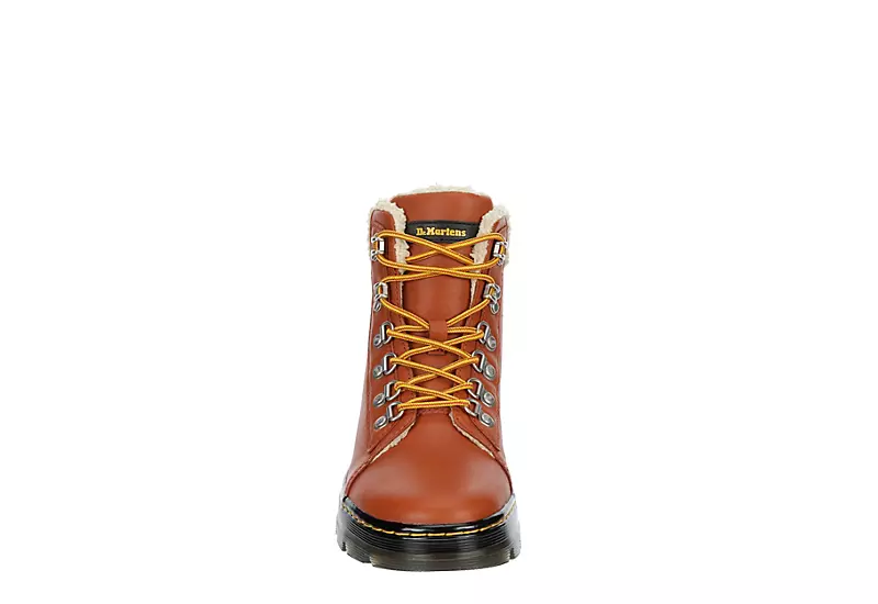 Dr. Martens Dr.martens Womens Combs W Boot - Rust 3 Dr. Martens Dr.martens Womens Combs W Boot - Rust - Image 3
