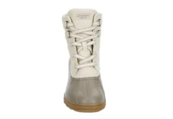 Sperry Womens Syren Gulf Heel Teddy Duck Boot - Taupe -Women Shoes Store US 01 302510 02