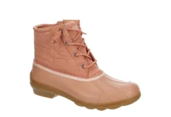 Sperry Womens Syren Gulf Camo Duck Boot - Blush