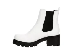Madden Girl Womens Tessa Chelsea Boot - White -Women Shoes Store US 01 302520 03