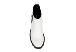 Madden Girl Womens Tessa Chelsea Boot - White -Women Shoes Store US 01 302520 05
