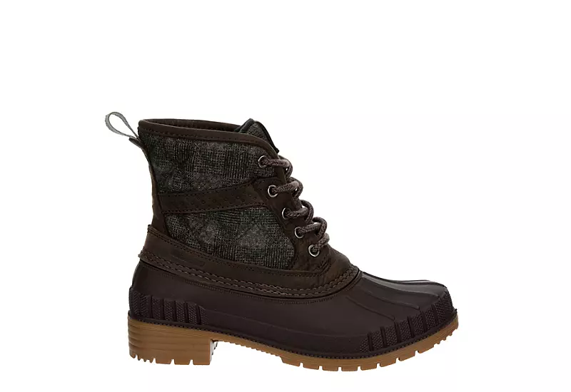 Kamik Womens Sienna Mid Boot - Dark Brown 2 Kamik Womens Sienna Mid Boot - Dark Brown - Image 2