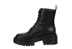Madden Girl Womens Philly Lace Up Boot - Black -Women Shoes Store US 01 302631 03
