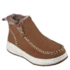 Skechers Womens Skipper Wave - Angelic Warm Bootie - Rust