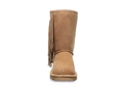 Bearpaw Womens Cherilyn Fur Boot - Tan -Women Shoes Store US 01 302685 02