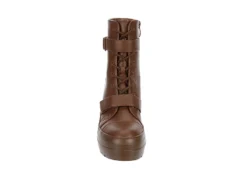 Limelight Womens Jazzie Lace Up Boot - Cognac -Women Shoes Store US 01 302724 02