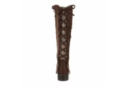 Xappeal Womens Cheyenne Wide Calf Tall Boot - Brown -Women Shoes Store US 01 302740 04