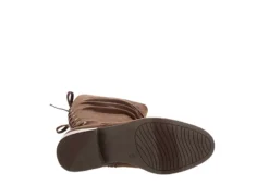 Xappeal Womens Cheyenne Wide Calf Tall Boot - Brown -Women Shoes Store US 01 302740 06