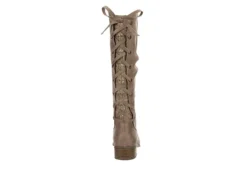 Xappeal Womens Cheyenne Wide Calf Tall Boot - Taupe -Women Shoes Store US 01 302742 04