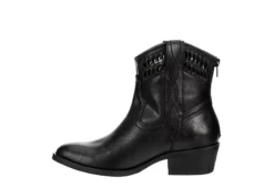 Michael By Michael Shannon Womens Daisy Western Boot - Black -Women Shoes Store US 01 302750 03