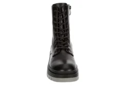 Limelight Womens Erin Combat Boot - Black -Women Shoes Store US 01 302755 02