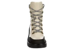 Michael By Michael Shannon Womens Natacha Lace-up Boot - Ivory -Women Shoes Store US 01 302785 02