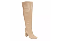 Women Shoes Store 23 Michael By Michael Shannon Womens Camille Wide Calf Over The Knee Boot - Latte