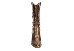 Michael By Michael Shannon Womens Faith Western Boot - Bronze -Women Shoes Store US 01 302798 02