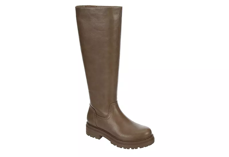 Limelight Womens Adalyn Wide Calf Tall Boot - Stone 1 Limelight Womens Adalyn Wide Calf Tall Boot - Stone