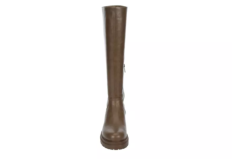Limelight Womens Adalyn Wide Calf Tall Boot - Stone 3 Limelight Womens Adalyn Wide Calf Tall Boot - Stone - Image 3