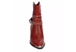 Michael By Michael Shannon Womens Dottie Western Boot - Red -Women Shoes Store US 01 302819 02