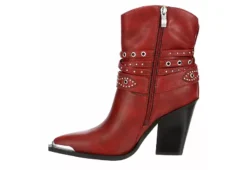 Michael By Michael Shannon Womens Dottie Western Boot - Red -Women Shoes Store US 01 302819 03