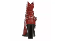 Michael By Michael Shannon Womens Dottie Western Boot - Red -Women Shoes Store US 01 302819 04