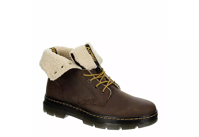Dr. Martens Dr.martens Womens Combs Fold Down Boot - Dark Brown 1 Dr. Martens Dr.martens Womens Combs Fold Down Boot - Dark Brown