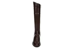 Michael By Michael Shannon Womens Brielle Wide Calf Tall Riding Boot - Dark Brown -Women Shoes Store US 01 302837 02