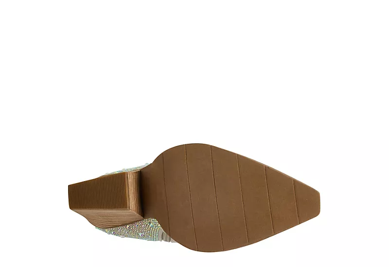 Madden Girl Womens Jolene Western Boot - White 6 Madden Girl Womens Jolene Western Boot - White - Image 6