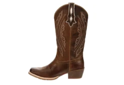 Justin Womens Rein Western Boot - Brown -Women Shoes Store US 01 302852 03