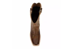 Justin Womens Rein Western Boot - Brown -Women Shoes Store US 01 302852 05