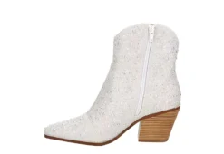 Betsey Johnson Womens Diva Western Boot - White -Women Shoes Store US 01 302881 03