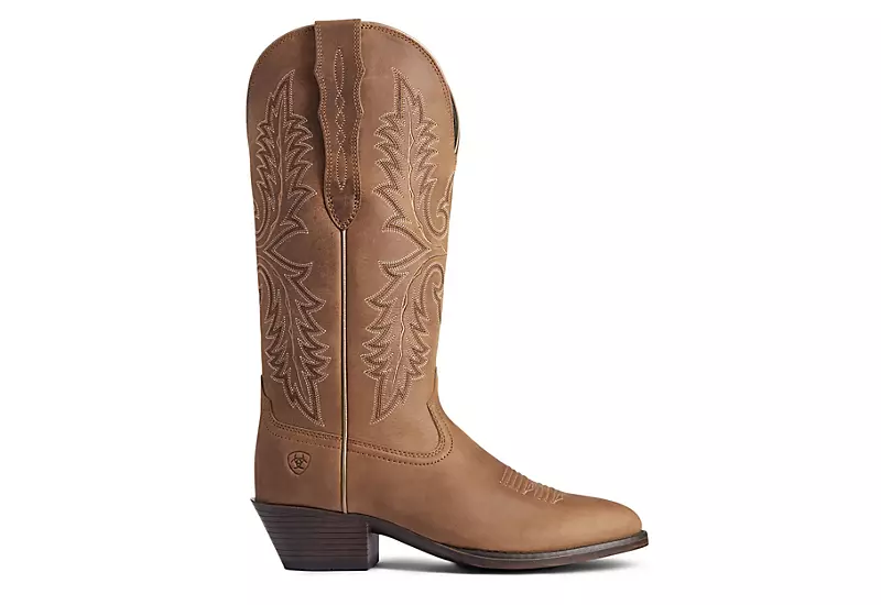 Ariat Womens Heritage Western Boot - Brown 2 Ariat Womens Heritage Western Boot - Brown - Image 2