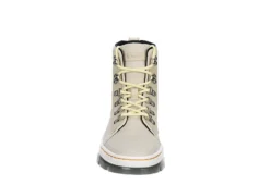Dr. Martens Dr.martens Womens Combs Nylon Combat Boot - Beige -Women Shoes Store US 01 302896 02