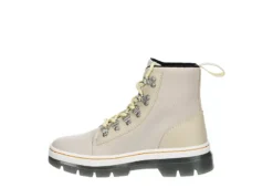 Dr. Martens Dr.martens Womens Combs Nylon Combat Boot - Beige -Women Shoes Store US 01 302896 03