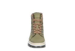 Dr. Martens Dr.martens Womens Combs Nylon Combat Boot - Olive 9 Dr. Martens Dr.martens Womens Combs Nylon Combat Boot - Olive -Women Shoes Store US 01 302897 02
