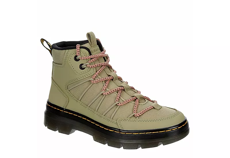 Dr. Martens Dr.martens Womens Buwick Lace-up Boot - Olive 1 Dr. Martens Dr.martens Womens Buwick Lace-up Boot - Olive
