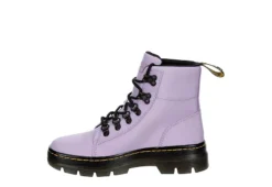 Dr. Martens Dr.martens Womens Combs Nylon Combat Boot - Lilac 10 Dr. Martens Dr.martens Womens Combs Nylon Combat Boot - Lilac -Women Shoes Store US 01 302907 03
