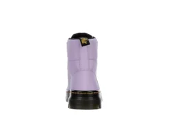 Dr. Martens Dr.martens Womens Combs Nylon Combat Boot - Lilac 11 Dr. Martens Dr.martens Womens Combs Nylon Combat Boot - Lilac -Women Shoes Store US 01 302907 04