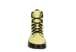 Dr. Martens Dr.martens Womens Combs Nylon Combat Boot - Yellow -Women Shoes Store US 01 302908 02