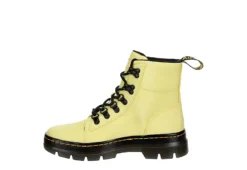 Dr. Martens Dr.martens Womens Combs Nylon Combat Boot - Yellow -Women Shoes Store US 01 302908 03