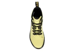 Dr. Martens Dr.martens Womens Combs Nylon Combat Boot - Yellow -Women Shoes Store US 01 302908 05