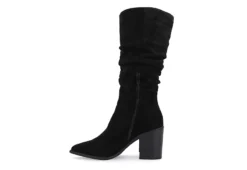 Journee Collection Womens Hartly Fringed Wide Calf Dress Boot - Black 10 Journee Collection Womens Hartly Fringed Wide Calf Dress Boot - Black -Women Shoes Store US 01 303177 03