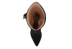 Journee Collection Womens Hartly Fringed Wide Calf Dress Boot - Black 12 Journee Collection Womens Hartly Fringed Wide Calf Dress Boot - Black -Women Shoes Store US 01 303177 05