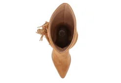 Journee Collection Womens Hartly Fringed Extra Wide Calf Dress Boot - Tan -Women Shoes Store US 01 303185 05