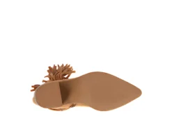 Journee Collection Womens Hartly Fringed Extra Wide Calf Dress Boot - Tan -Women Shoes Store US 01 303185 06